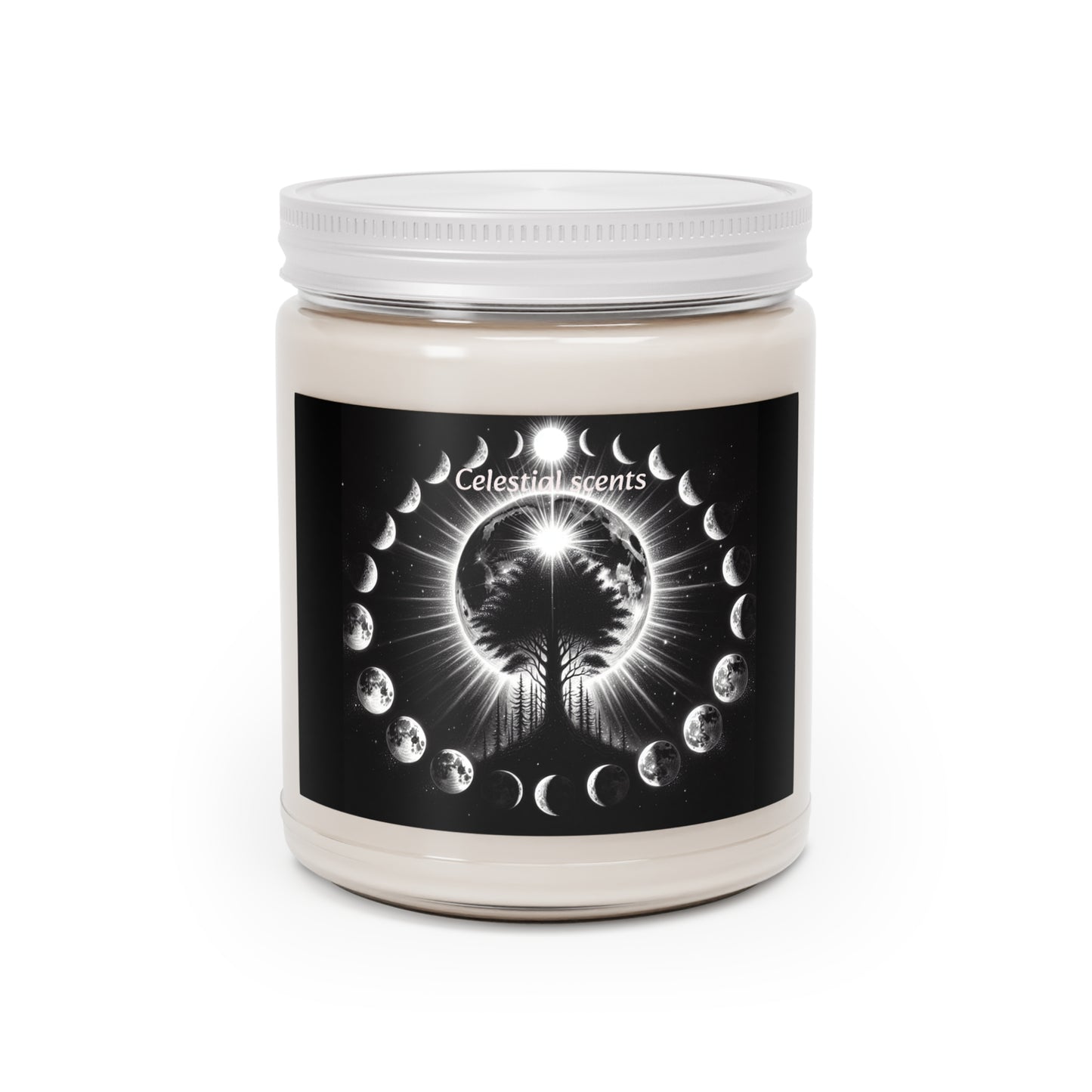 Celestial Scents Scented Candle - 9oz Aromatic Home Fragrance for Relaxation & Meditation